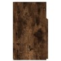 Mueble de TV con luces LED roble ahumado 120x30x50 cm de vidaXL, Muebles TV - Ref: Foro24-815714, Precio: 92,95 €, Descuento: %
