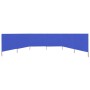 Paravientos de playa de 6 paneles tela azul celeste 800x160 cm de vidaXL, Sombrillas - Ref: Foro24-47185, Precio: 98,47 €, De...