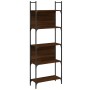 Librería de 5 estantes madera roble marrón 60,5x24x166,5 cm en Librerías y estanterías | Comprar online en Foru.es