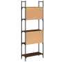 Librería de 5 estantes madera roble marrón 60,5x24x166,5 cm en Librerías y estanterías | Comprar online en Foru.es