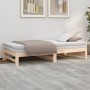 Sofá cama extraíble madera maciza de pino 2x(75x190) cm de vidaXL, Camas y somieres - Ref: Foro24-823419, Precio: 144,84 €, D...
