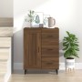 Aparador madera contrachapada marrón roble 69,5x34x90 cm de vidaXL, Aparadores - Ref: Foro24-817374, Precio: 86,64 €, Descuen...