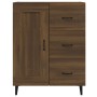 Aparador madera contrachapada marrón roble 69,5x34x90 cm de vidaXL, Aparadores - Ref: Foro24-817374, Precio: 86,64 €, Descuen...