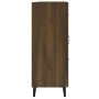 Aparador madera contrachapada marrón roble 69,5x34x90 cm de vidaXL, Aparadores - Ref: Foro24-817374, Precio: 86,64 €, Descuen...