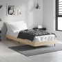 Estructura de cama madera de ingeniería roble Sonoma 75x190 cm de vidaXL, Camas y somieres - Ref: Foro24-832312, Precio: 67,6...