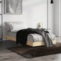 Estructura de cama madera de ingeniería roble Sonoma 75x190 cm de vidaXL, Camas y somieres - Ref: Foro24-832312, Precio: 67,6...