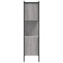 Estantería madera de ingeniería gris Sonoma 72x28x109 cm en Librerías y estanterías | Comprar online en Foru.es
