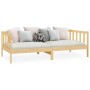 Sofá cama de madera maciza de pino 90x200 cm de vidaXL, Camas y somieres - Ref: Foro24-806940, Precio: 89,67 €, Descuento: %