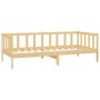 Sofá cama de madera maciza de pino 90x200 cm de vidaXL, Camas y somieres - Ref: Foro24-806940, Precio: 89,67 €, Descuento: %