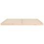 Estructura de cama de madera maciza de pino 200x200 cm de vidaXL, Camas y somieres - Ref: Foro24-823424, Precio: 106,94 €, De...