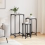 Mesas auxiliares apilables 3 pzas madera ingeniería gris Sonoma en Mesas auxiliares | Comprar online en Foru.es