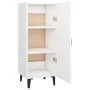 Aparador de madera contrachapada blanco 34,5x34x90 cm de vidaXL, Aparadores - Ref: Foro24-812330, Precio: 54,83 €, Descuento: %