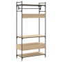 Armario cajones madera ingeniería roble Sonoma 89x39x184,5 cm en Armarios roperos | Comprar online en Foru.es