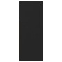 Aparador con luces LED negro 115,5x30x75 cm de vidaXL, Aparadores - Ref: Foro24-804338, Precio: 120,73 €, Descuento: %