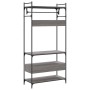 Armario cajones madera ingeniería gris Sonoma 89x39x184,5 cm en Armarios roperos | Comprar online en Foru.es
