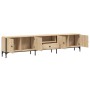 Mueble de TV cajón madera ingeniería roble Sonoma 200x25x44 cm en Muebles TV | Comprar online en Foru.es