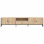 Mueble de TV cajón madera ingeniería roble Sonoma 200x25x44 cm en Muebles TV | Comprar online en Foru.es