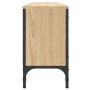 Mueble de TV cajón madera ingeniería roble Sonoma 200x25x44 cm en Muebles TV | Comprar online en Foru.es