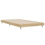 Estructura de cama madera de ingeniería roble Sonoma 90x200 cm de vidaXL, Camas y somieres - Ref: Foro24-832168, Precio: 72,7...