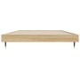 Estructura de cama madera de ingeniería roble Sonoma 90x200 cm de vidaXL, Camas y somieres - Ref: Foro24-832168, Precio: 72,7...