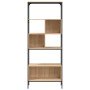Librería 5 estantes madera de ingeniería roble 76x33x188,5 cm en Librerías y estanterías | Comprar online en Foru.es
