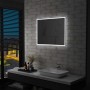 Espejo de pared de baño con LED 80x60 cm en Espejos | Comprar online en Foru.es
