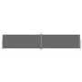 Toldo lateral retráctil gris antracita 200x1000 cm de vidaXL, Sombrillas - Ref: Foro24-318044, Precio: 163,31 €, Descuento: %