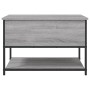 Banco de almacenaje madera ingeniería gris Sonoma 70x42,5x47 cm en Bancos para recibidores y almacenamiento | Comprar online en 