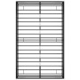 Estructura de cama de metal negra 120x200 cm de vidaXL, Camas y somieres - Ref: Foro24-324787, Precio: 101,28 €, Descuento: %