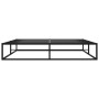 Estructura de cama de metal negra 140x200 cm de vidaXL, Camas y somieres - Ref: Foro24-324788, Precio: 108,00 €, Descuento: %