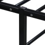 Estructura de cama de metal negra 140x200 cm de vidaXL, Camas y somieres - Ref: Foro24-324788, Precio: 108,00 €, Descuento: %