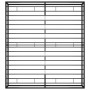 Estructura de cama de metal negra 140x200 cm de vidaXL, Camas y somieres - Ref: Foro24-324788, Precio: 108,00 €, Descuento: %