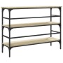 Mesa consola madera de ingeniería roble Sonoma 100x32x75 cm en Mesas auxiliares | Comprar online en Foru.es