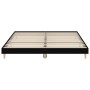 Estructura de cama madera de ingeniería negra 150x200 cm de vidaXL, Camas y somieres - Ref: Foro24-832030, Precio: 133,61 €, ...