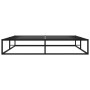 Estructura de cama de metal negra 180x200 cm de vidaXL, Camas y somieres - Ref: Foro24-324790, Precio: 157,64 €, Descuento: %
