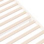 Estructura de cama madera maciza individual blanco 75x190 cm de vidaXL, Camas y somieres - Ref: Foro24-814910, Precio: 81,95 ...