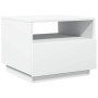Mesa de centro con luces LED blanco 50x49x40 cm en Mesas de centro | Comprar online en Foru.es