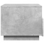 Mesa de centro con luces LED gris hormigón 50x49x40 cm en Mesas de centro | Comprar online en Foru.es
