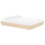 Estructura de cama madera maciza 150x200 cm de vidaXL, Camas y somieres - Ref: Foro24-819912, Precio: 151,24 €, Descuento: %
