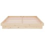 Estructura de cama madera maciza 150x200 cm de vidaXL, Camas y somieres - Ref: Foro24-819912, Precio: 151,24 €, Descuento: %