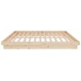 Estructura de cama madera maciza 150x200 cm de vidaXL, Camas y somieres - Ref: Foro24-819912, Precio: 151,24 €, Descuento: %