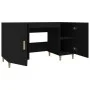 Escritorio de madera contrachapada negro 140x50x75 cm de vidaXL, Escritorios - Ref: Foro24-812763, Precio: 116,01 €, Descuent...
