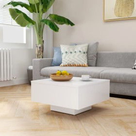 Mesa de centro madera contrachapada blanco 60x60x31,5 cm de vidaXL, Mesas de centro - Ref: Foro24-806885, Precio: 41,71 €, De...