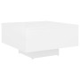 Mesa de centro madera contrachapada blanco 60x60x31,5 cm de vidaXL, Mesas de centro - Ref: Foro24-806885, Precio: 41,71 €, De...