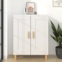 Aparador de madera contrachapada blanco 69,5x34x90 cm de vidaXL, Aparadores - Ref: Foro24-812132, Precio: 75,14 €, Descuento: %