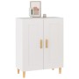 Aparador de madera contrachapada blanco 69,5x34x90 cm de vidaXL, Aparadores - Ref: Foro24-812132, Precio: 75,14 €, Descuento: %