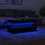 Mesa de centro con luces LED negro 90x50x40 cm en Mesas de centro | Comprar online en Foru.es
