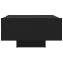 Mesa de centro madera contrachapada negro 60x60x31,5 cm de vidaXL, Mesas de centro - Ref: Foro24-806886, Precio: 45,27 €, Des...