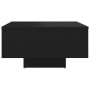 Mesa de centro madera contrachapada negro 60x60x31,5 cm de vidaXL, Mesas de centro - Ref: Foro24-806886, Precio: 43,89 €, Des...