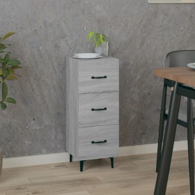 Aparador madera de ingeniería gris Sonoma 34,5x34x90 cm de vidaXL, Aparadores - Ref: Foro24-817412, Precio: 61,70 €, Descuent...